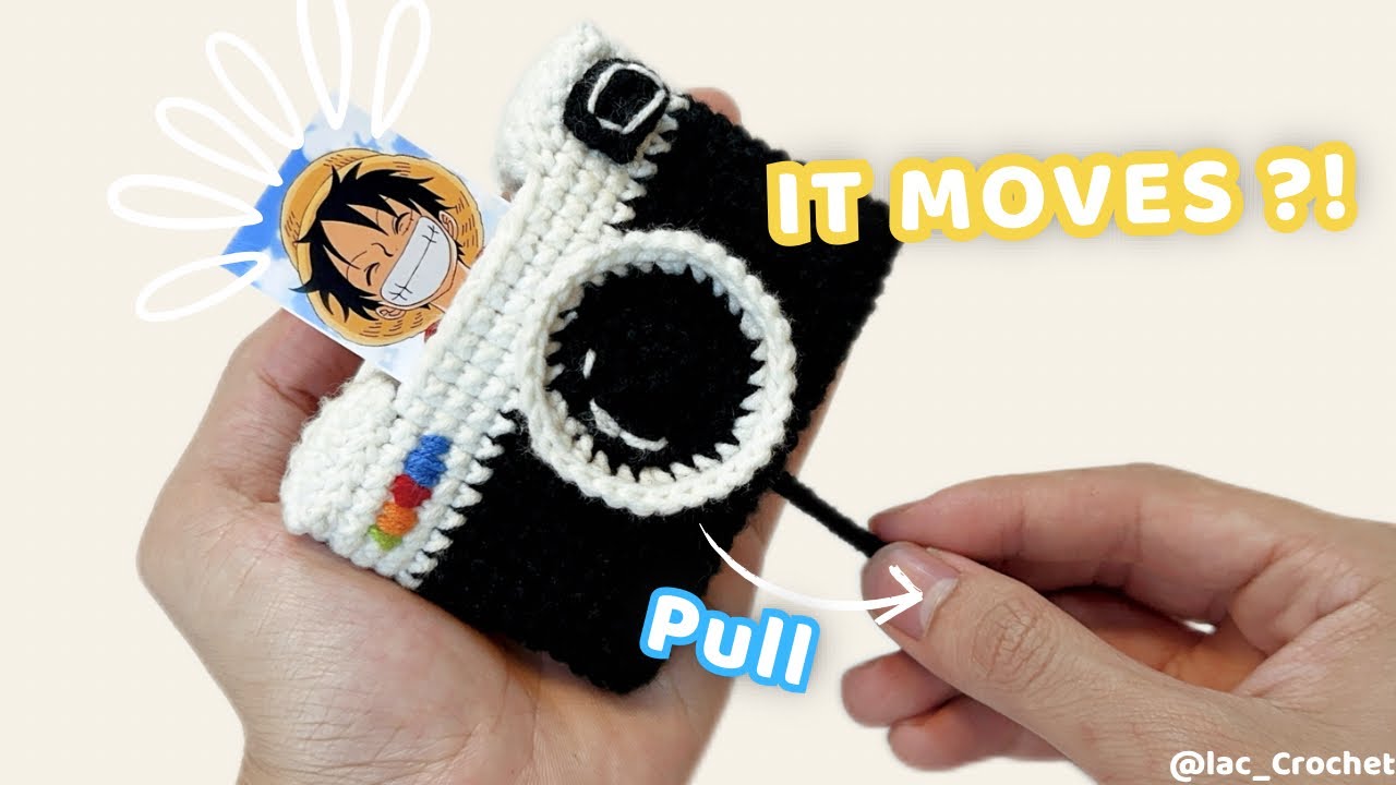 Crochet Camera That Actually Works 📸 | Full Tutorial | Lac Crochet