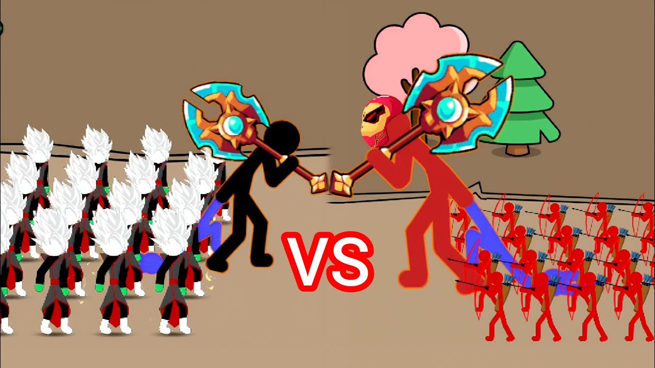 The Strongest King vs The Deadliest Army | Stick King Legend.