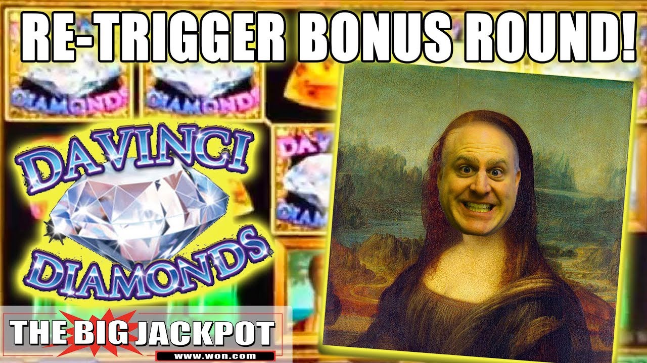 💎Free Games Jackpot! 💎Davinci Diamonds Re-Trigger WIN | The Big Jackpot