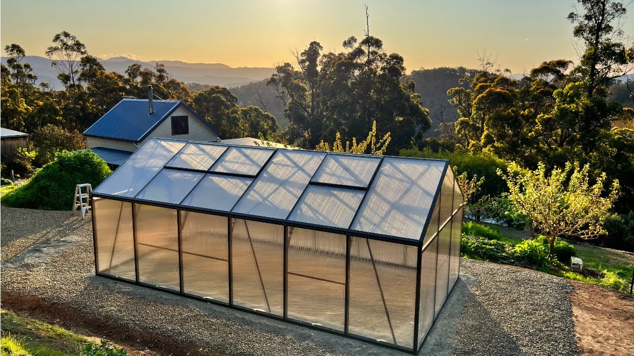 SproutWell Greenhouse installation Timelapse day-2