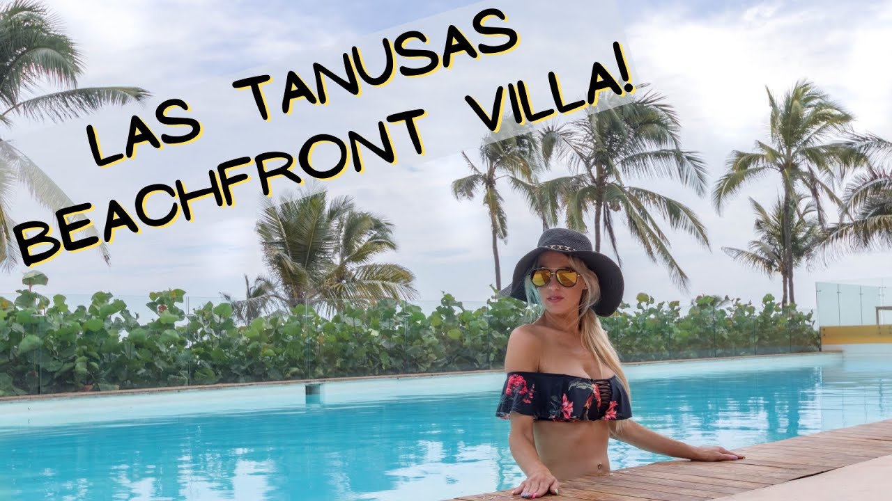 Las Tanusas beachfront villa for sale! Ecuador Shores Realty! Real Estate tour! Have to see this!