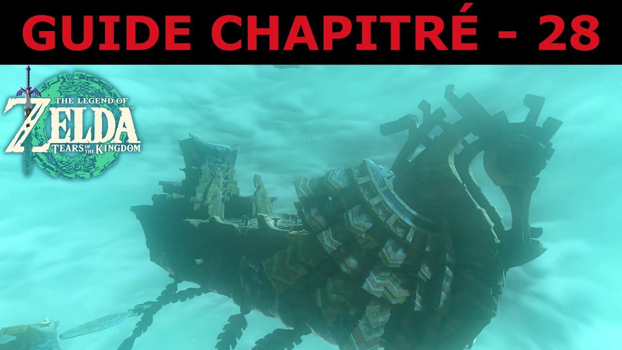 Zelda Tears of the Kingdom - Guide 28 - Temple du Vent/Boss Glagayla