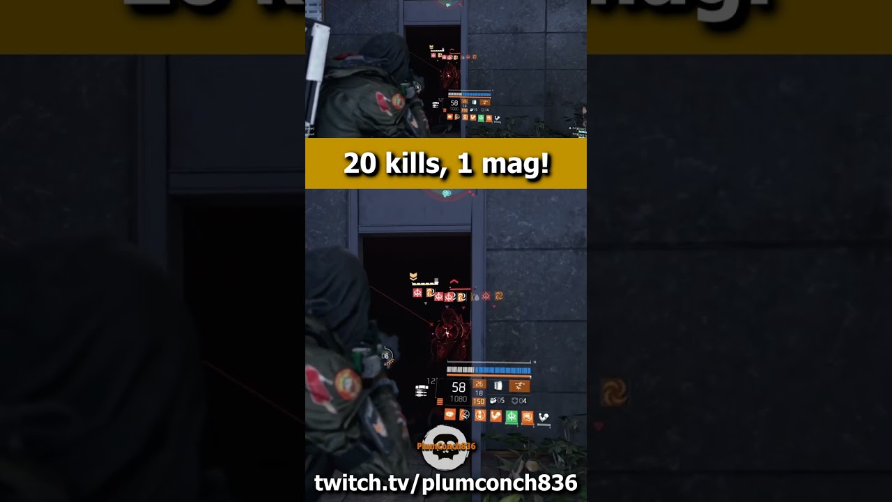 20 Kills. 1 Mag. 