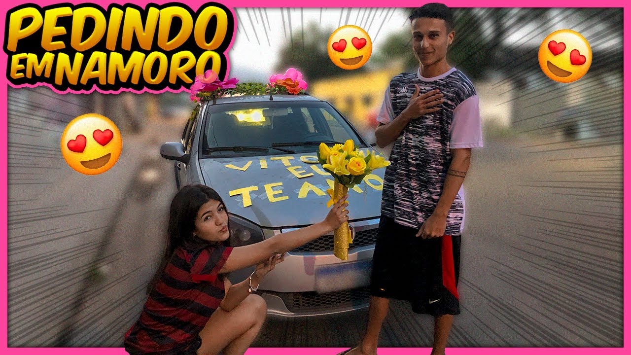 PEDINDO O CRUSH EM NAMORO!!! *Aceitou?* ‹ FAMÍLIA BM ›