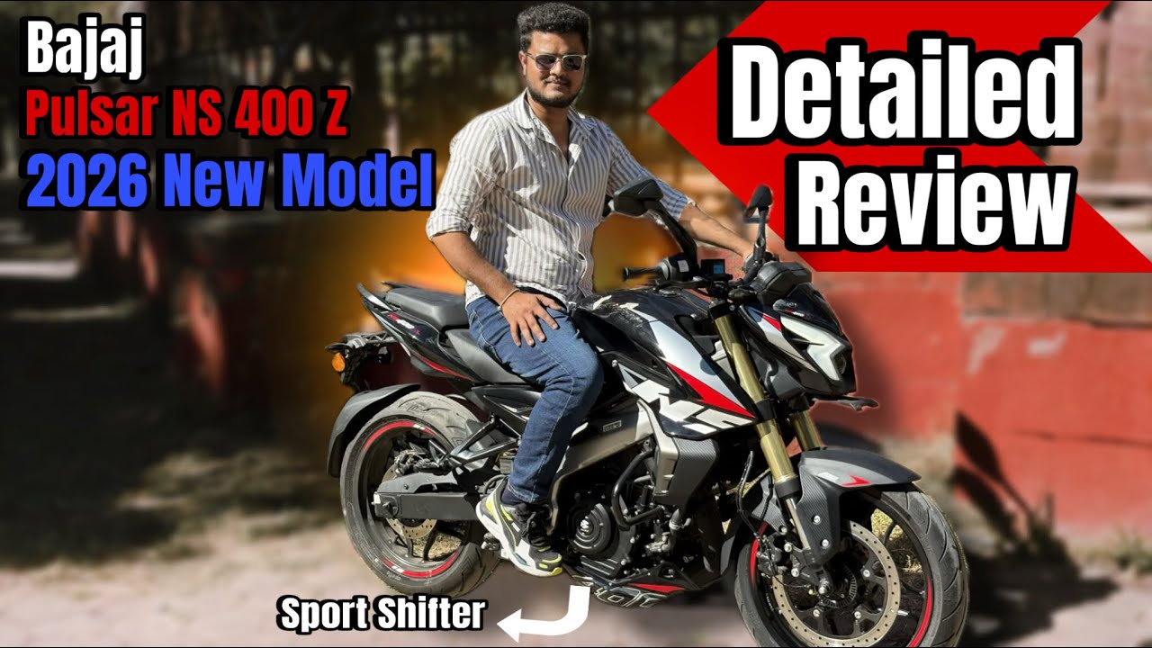 2026 Bajaj Pulsar NS400z walk around Review 😍