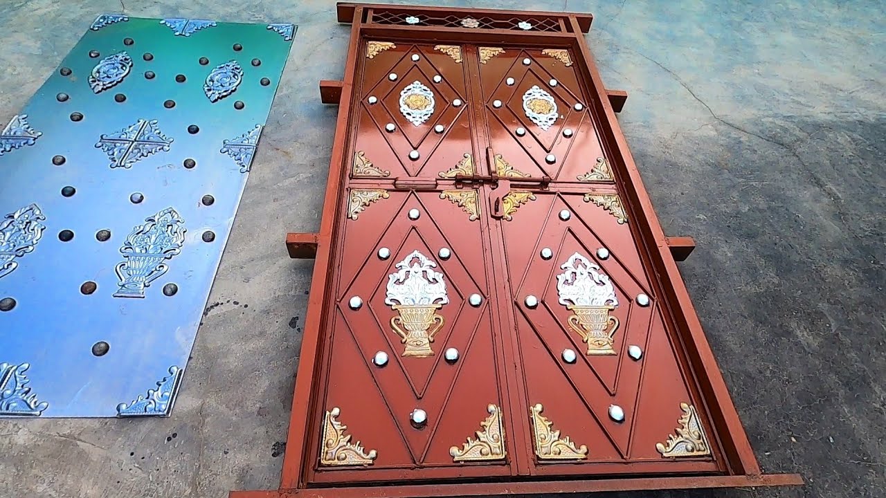 How to MS Doors || लोहे की डिजाइन वाले दरवाजे || सबसे सस्ता और मज़बूत || दरवाजा सिर्फ 6000₹