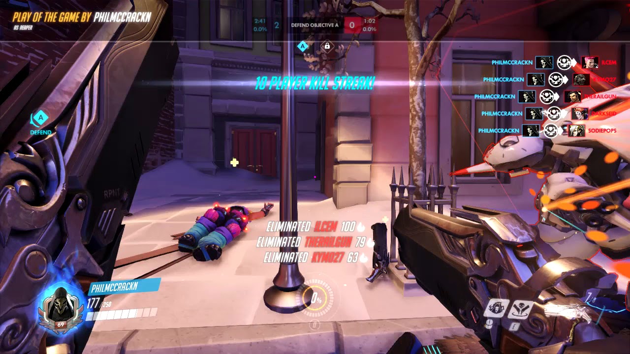 Reaper sextuple death blossom