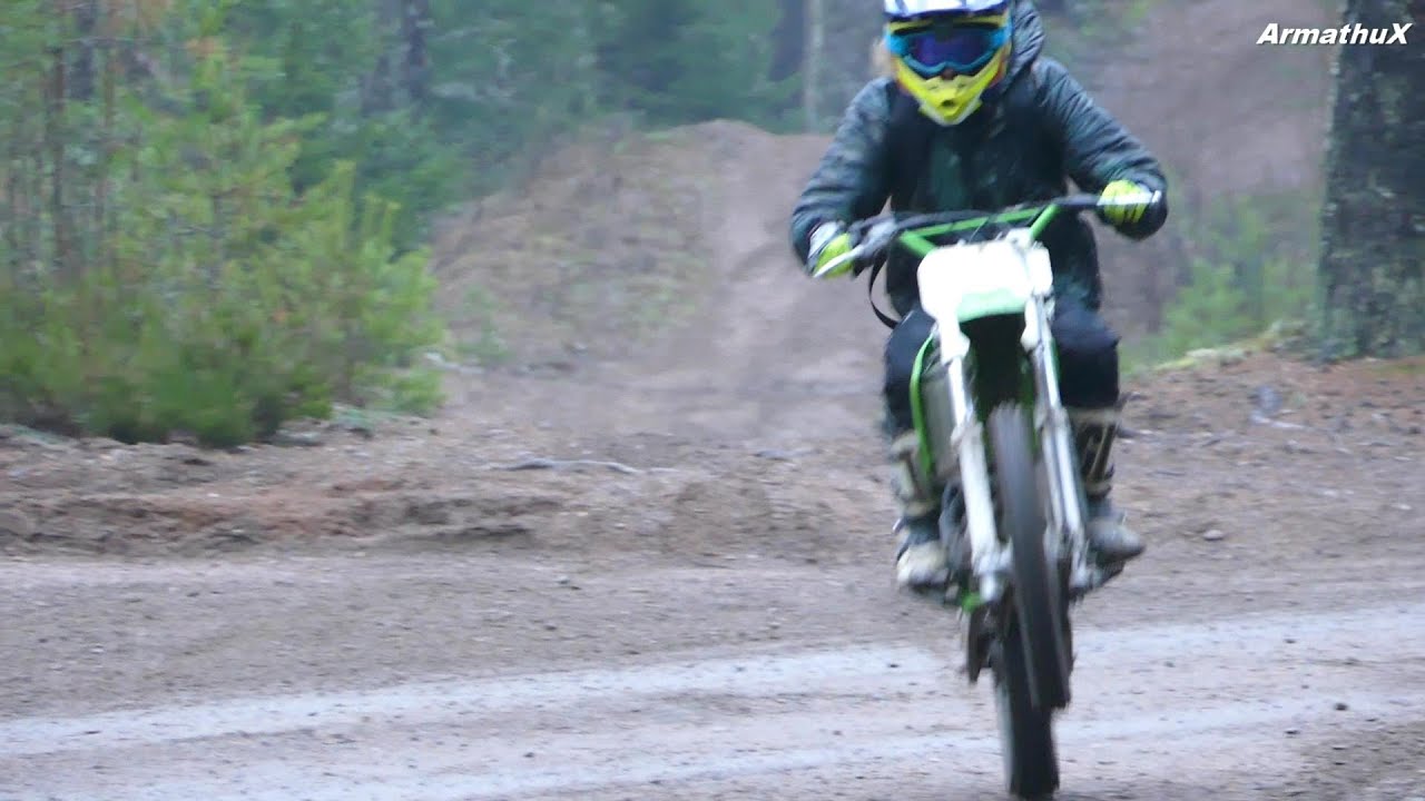 Kawasaki KX80 - Wide Open Braaps (Raw)
