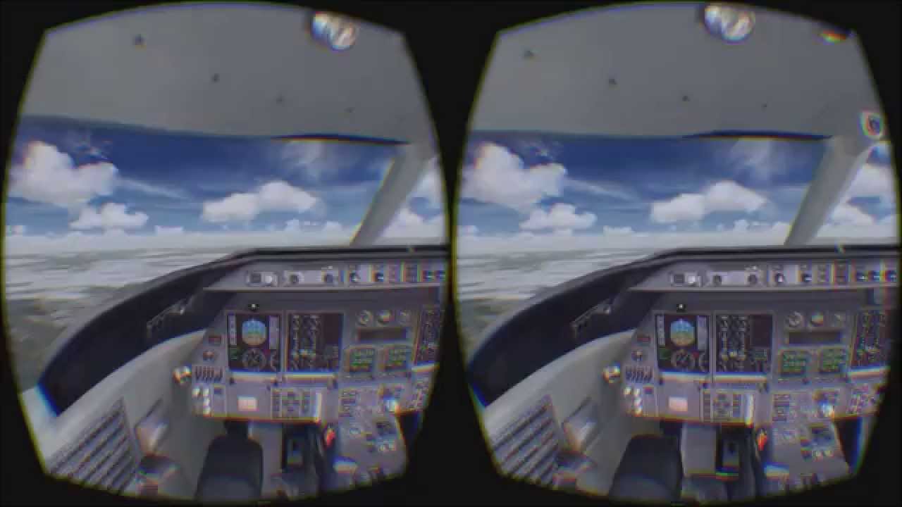 FlyInside:  Virtual reality flight simulation for FSX and Prepar3D