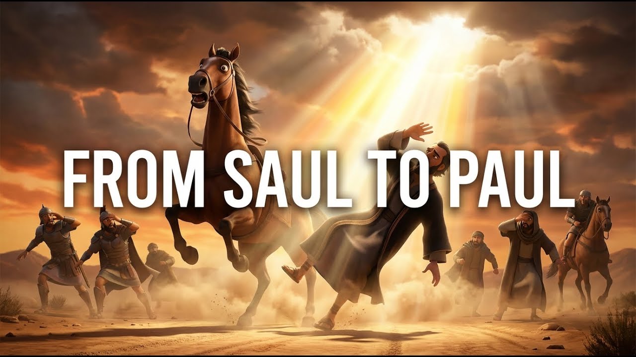 The Story From Saul to Paul 🙏The True Story of Christianity’s Greatest