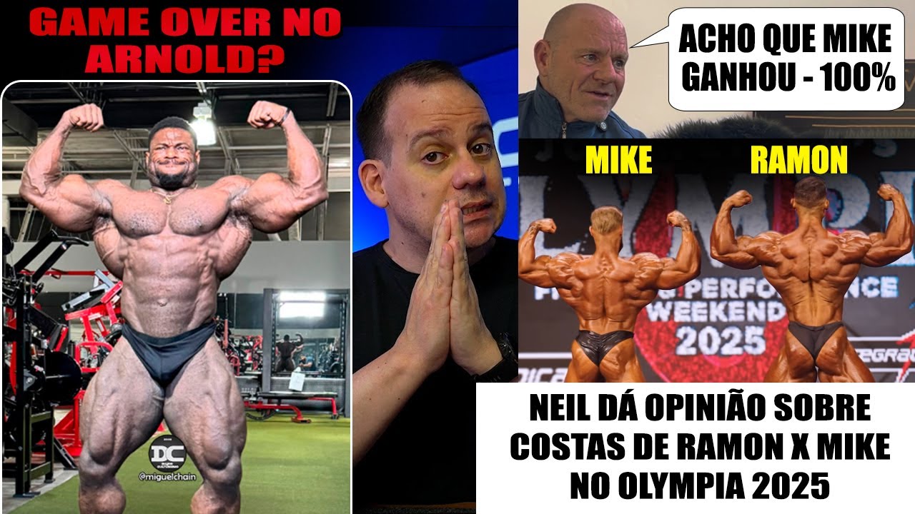 Niel Hill discorda sobre Ramon x Mike de costas + Andrew Jacked mostra shape e para a internet