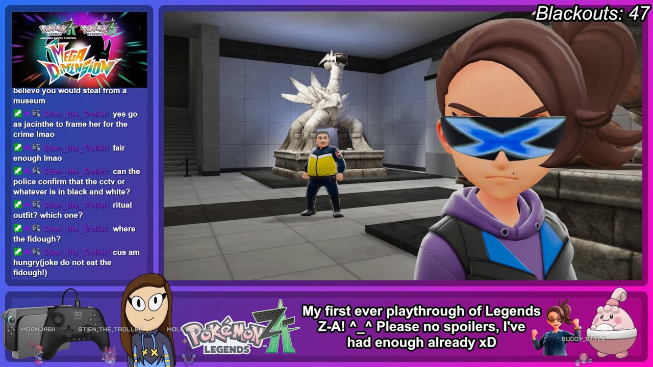 (VOD; 9th Jan 2026) I Am Very ADHD Today xD | Pokémon Legends: Z-A - Mega Dimension