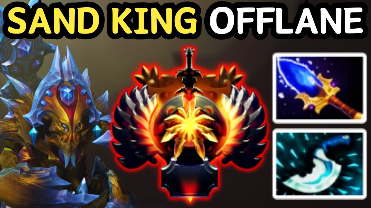 🔥 ONE EPICENTER = TEAM DELETED — SAND KING OFFLANE | DOTA 2 🔥