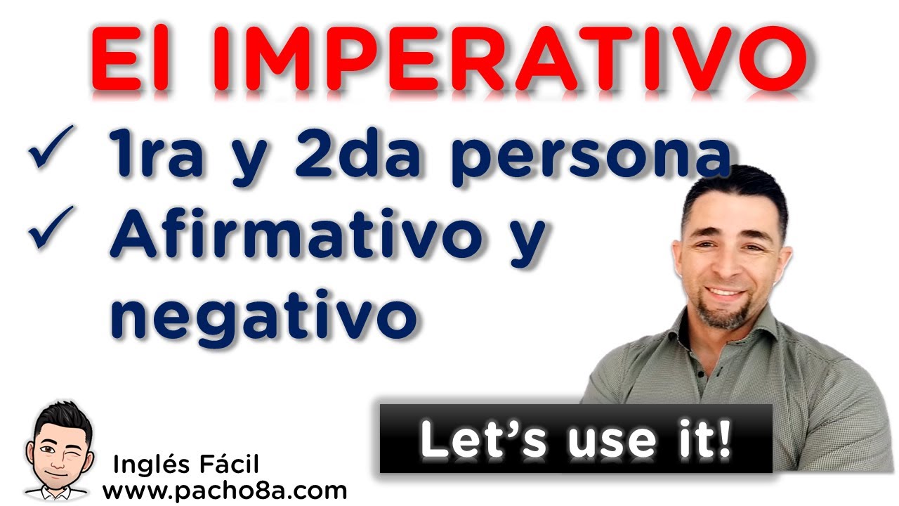 🔴 Imperativo en inglés explicado fácil | Aprende a dar órdenes y sugerencias