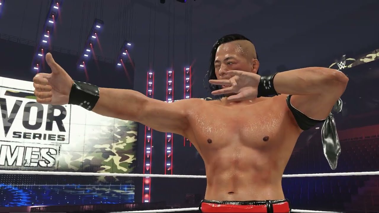Shinsuke Nakamura WWE2K23 Strong Style Moves