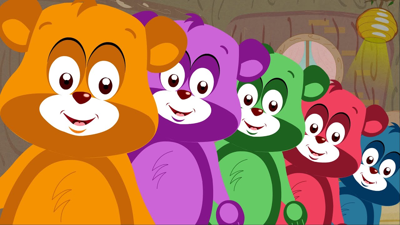 Five Little Teddy Bears