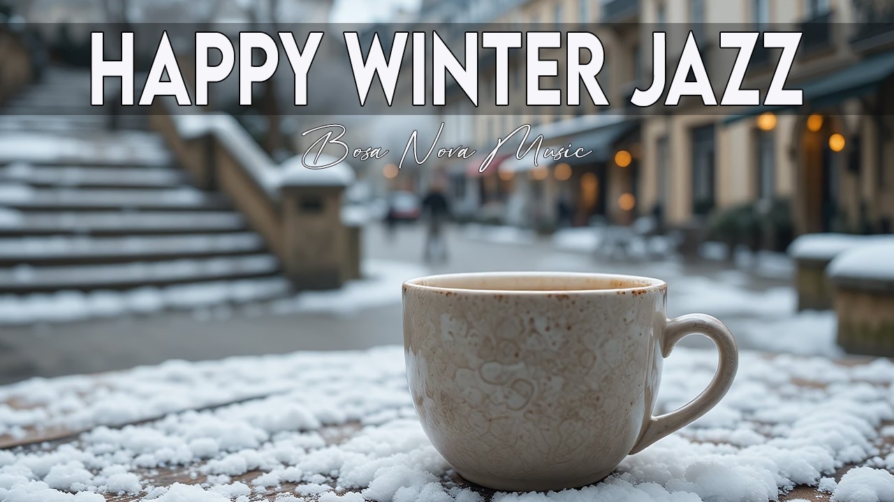 Morning Jazz Cafe Music | Instrumental Soft Jazz Music & Relaxing Bossa Nova Piano for Begin the day