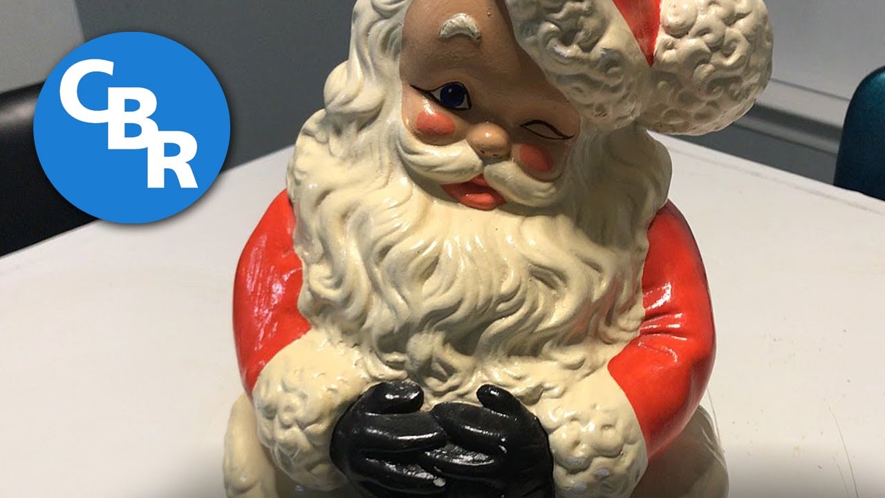 Restoration of Vintage Santa Claus (Repair and Painting Timelapse)