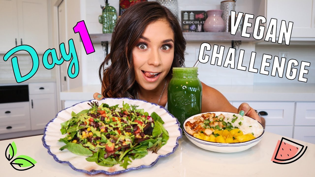 DAY 1- 3 DAY VEGAN CHALLENGE | Yovana