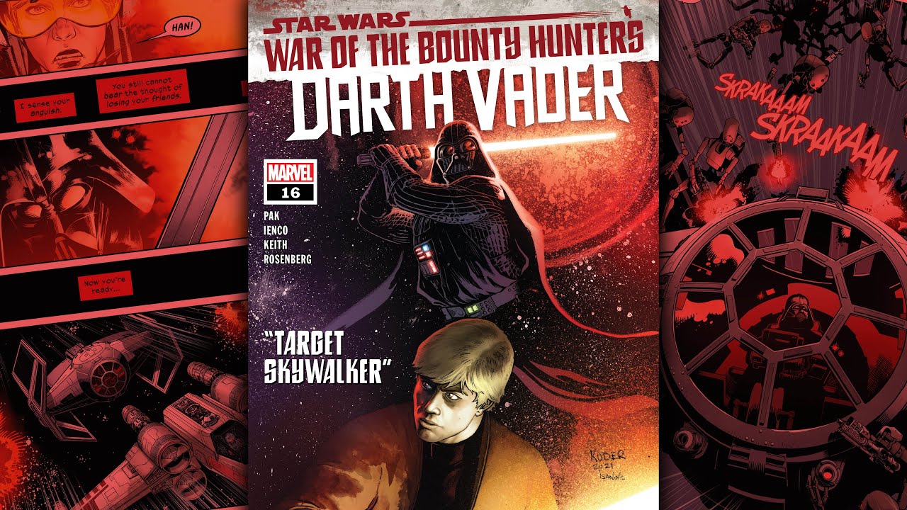 Darth Vader #16 | TARGET SKYWALKER | Star Wars Comics | Canon  [2021]