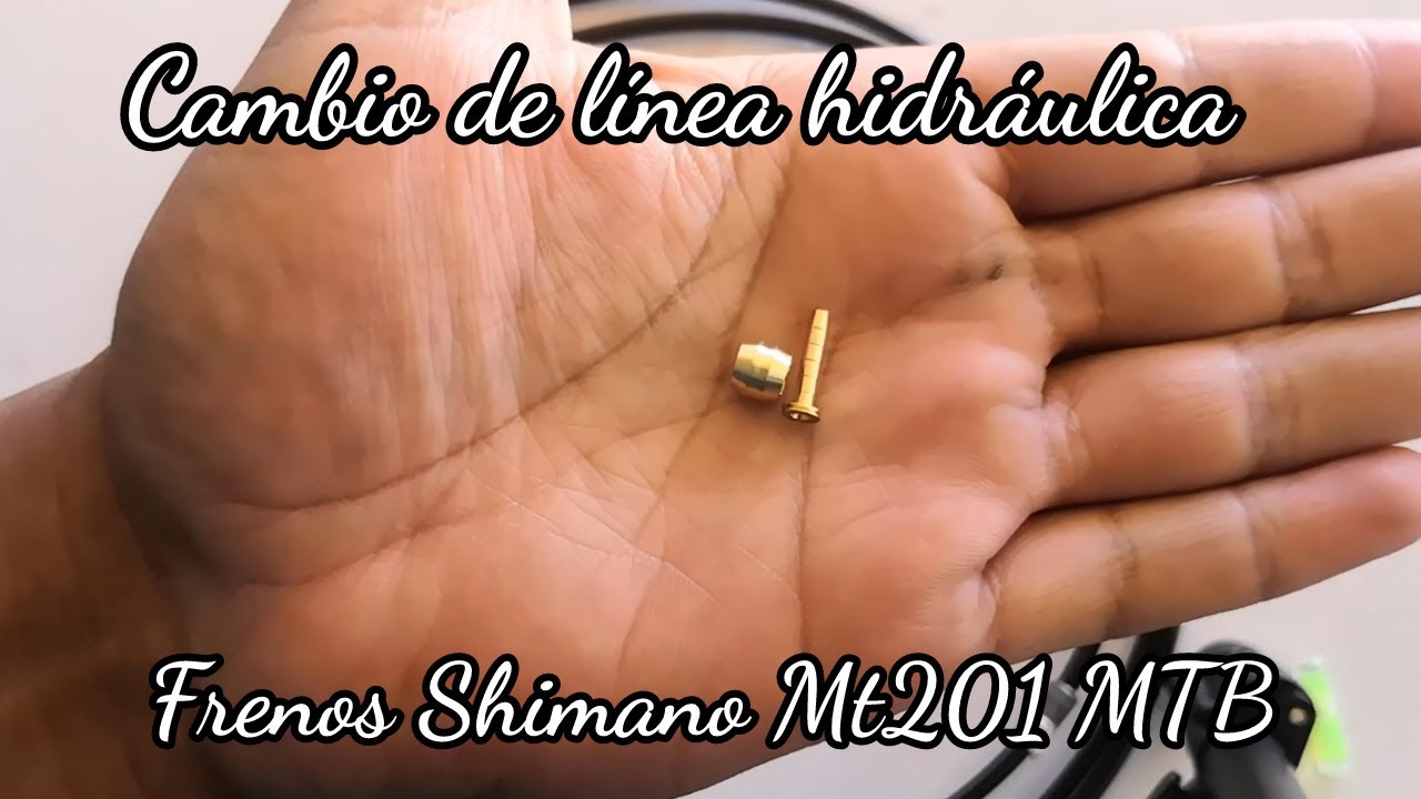 Cambio De Linea Hidráulica Frenos Shimano Mt201 MTB