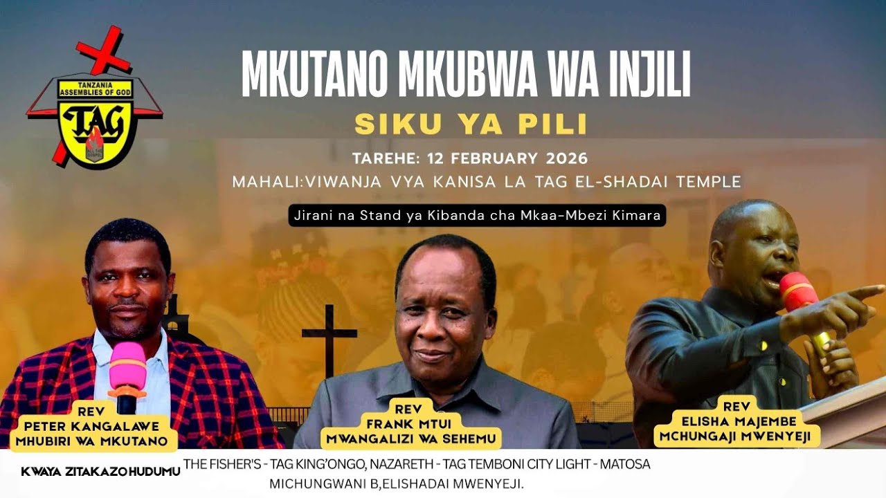 SIKU YA PILI YA MKUTANO WA INJILI SEHEMU YA KIMARA KASKAZINI. 