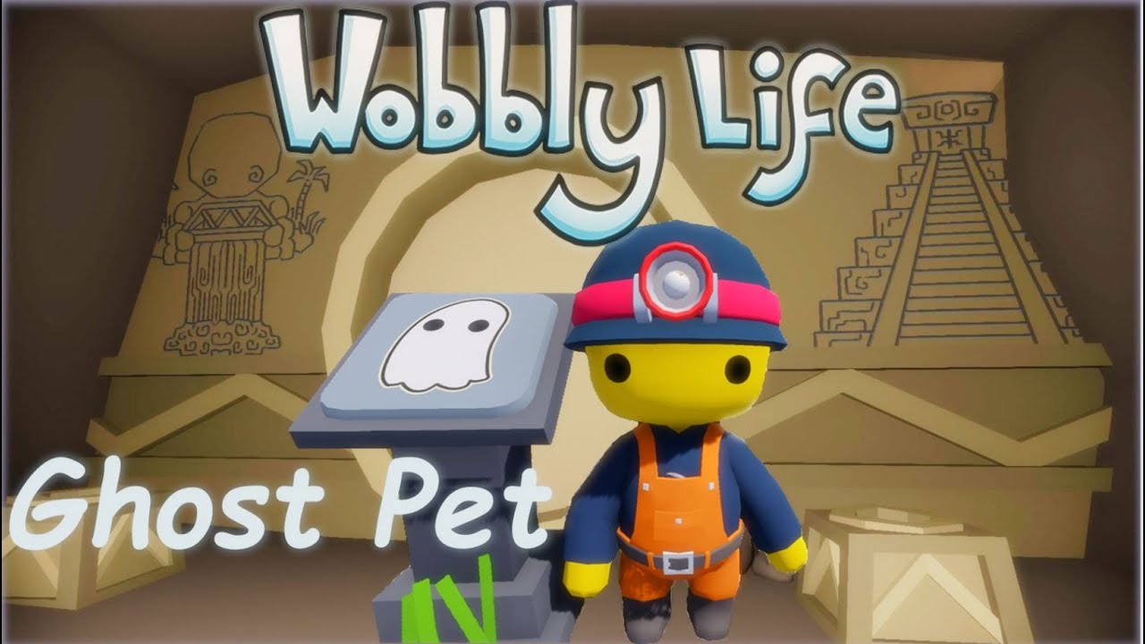 МЫ РАСКРЫЛИ СЕКРЕТНОГО ПРИЗРАКА-ПИТОМЦА В ШАХТЕ В WOBBLY LIFE