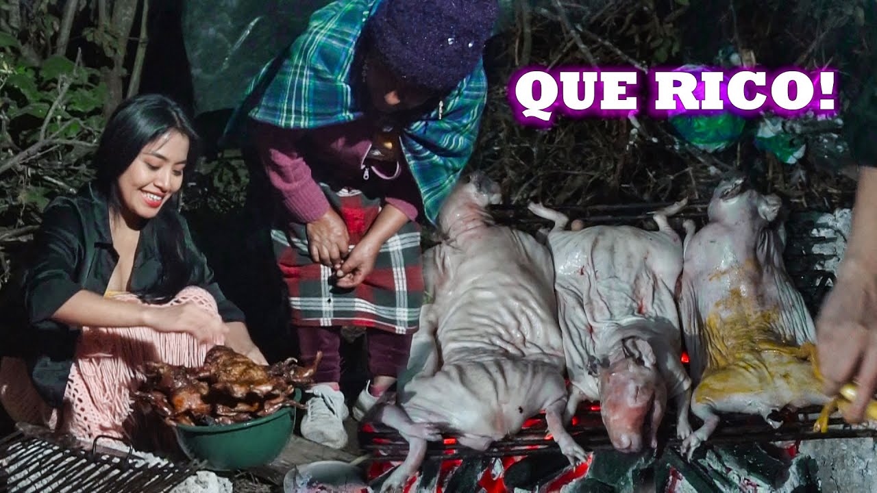 PREPARANDO CUYES PARA MIS HIJOS | Señora Marianita Ft. Elvia Maji