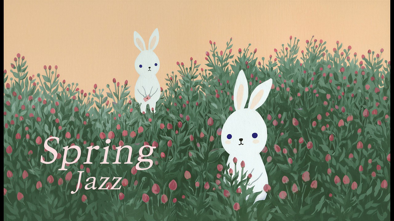 Spring Jazz 🌸 | 기분 좋아지는 봄 재즈 | 카페·공부·휴식 음악 | 중간광고 없음