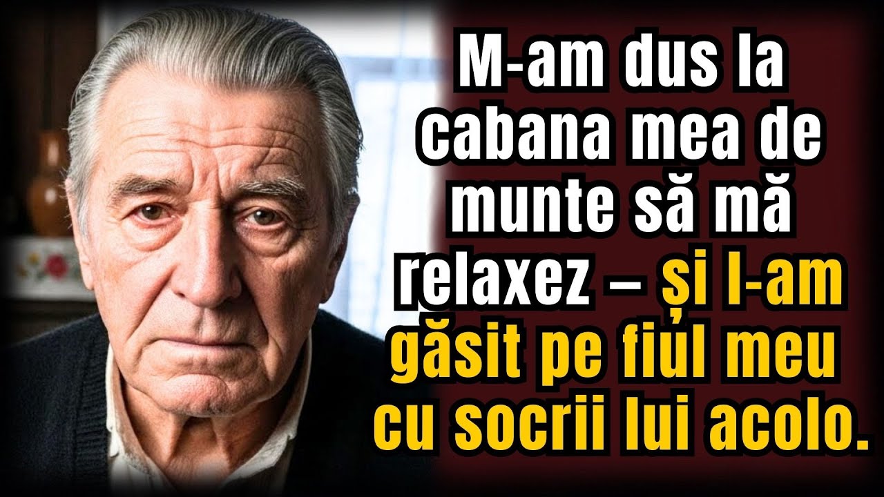M-am dus la cabana mea de munte să mă relaxez — și l-am găsit pe fiul meu cu socrii lui acolo