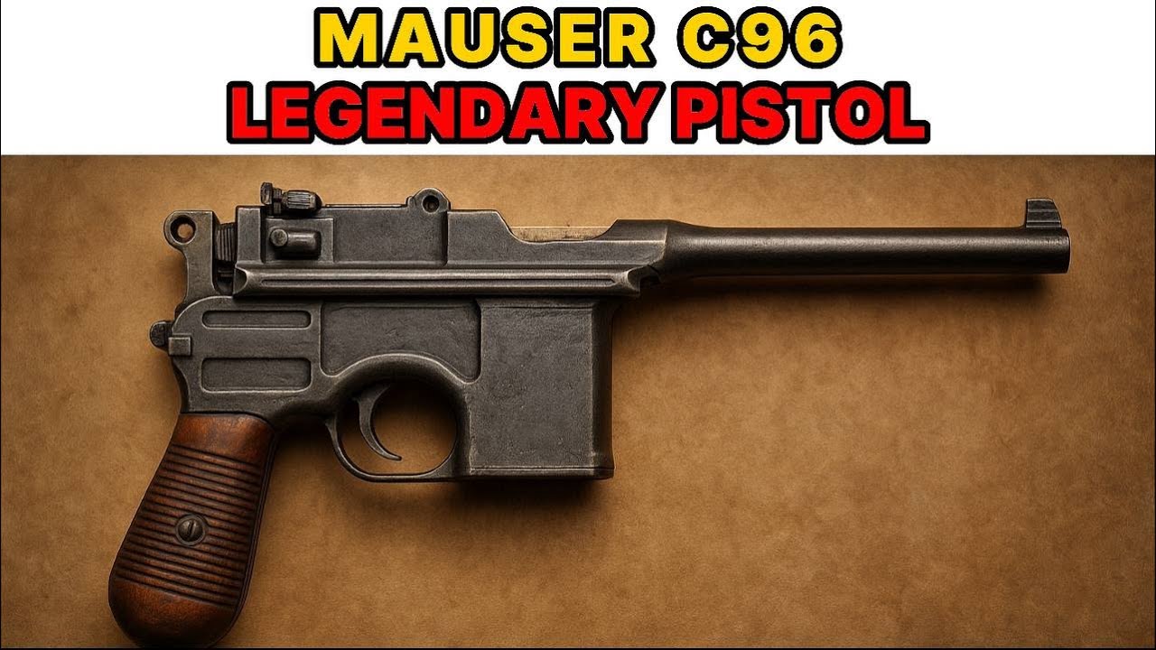 Mauser C96: Legendary pistol.