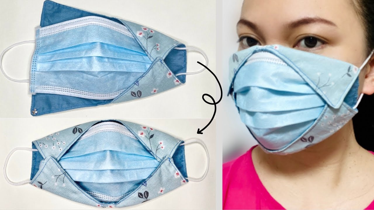 EASY! FACE MASK COVER | DIY REVERSIBLE Face Mask Cover