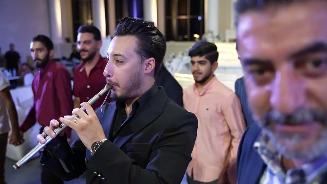 افراح العزايزه - الفنانين حسين وابراهيم الخزاعله - العريس قاسم العزايزه - العزايزه برودكشن4K
