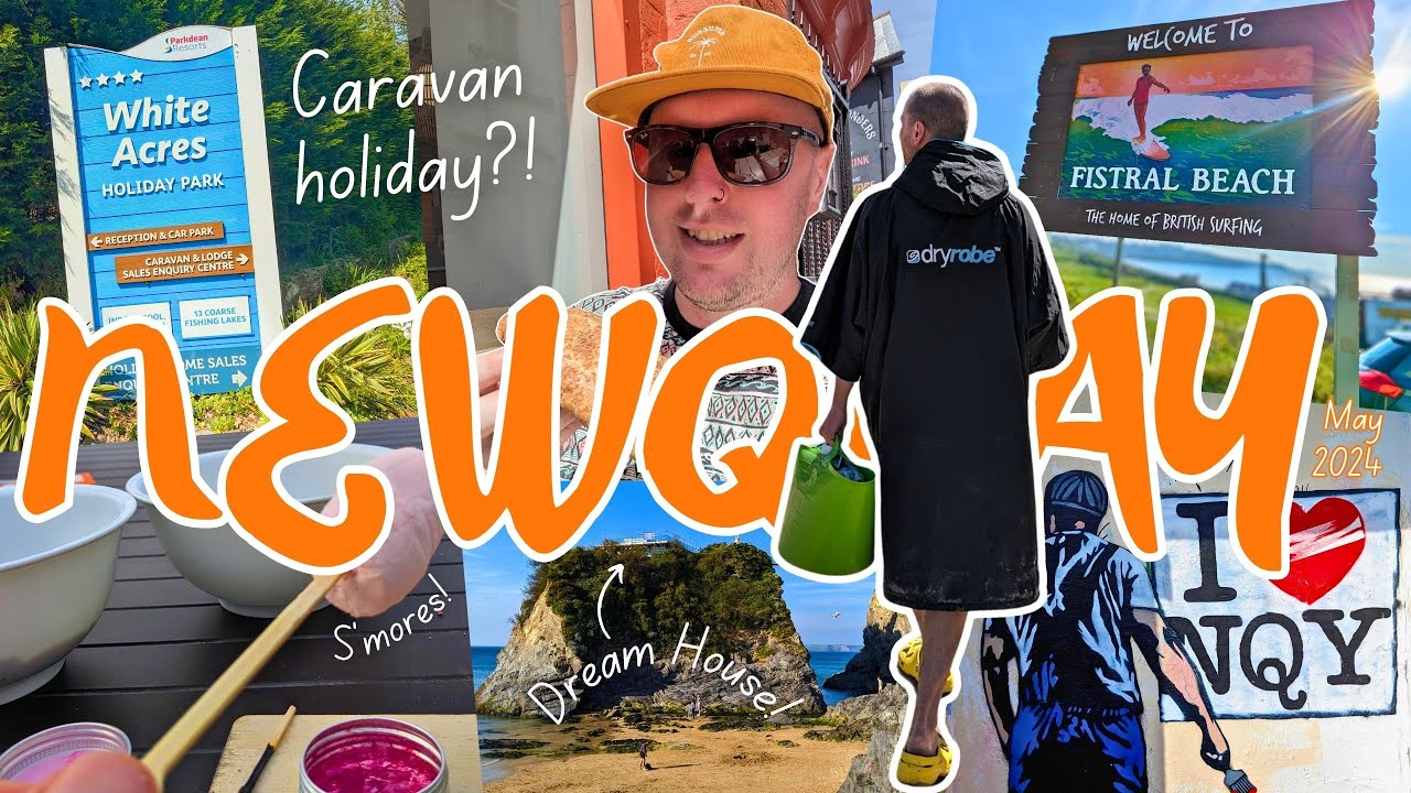 NEWQUAY VLOG: Выходные в столице серфинга Великобритании