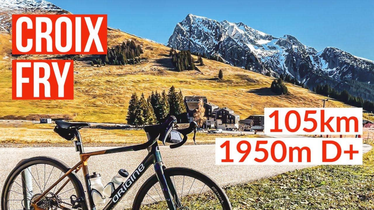 1500m d'altitude ❄️ Conquête Gelée du Col de la Croix Fry 🚴🏻‍♂️