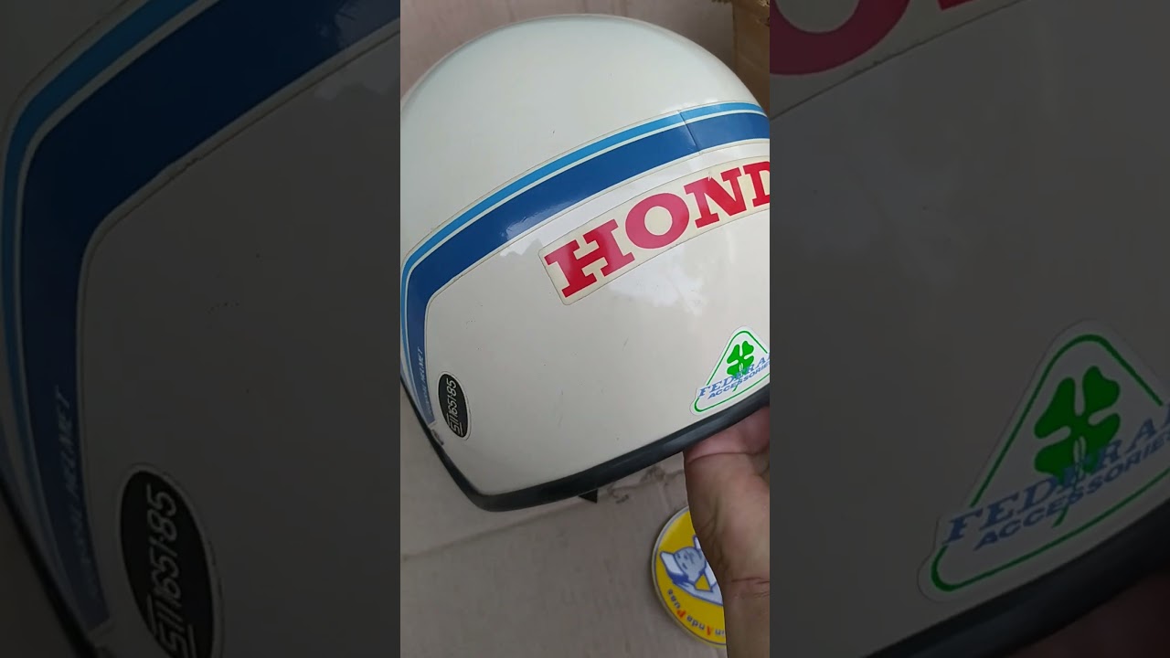 helm honda gl series original nos , rare!!!