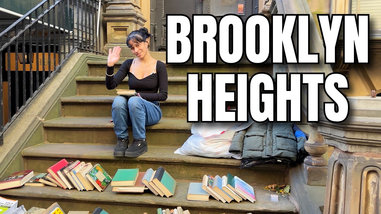 NEW YORK CITY Walking Tour [4K] - So Peaceful BROOKLYN HEIGHTS