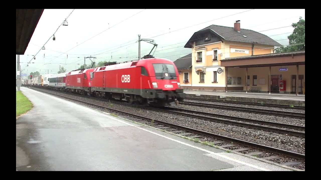 *► Umleiterverkehr [25.06.12] am Tauern Pass (Trainspotting in Austria)