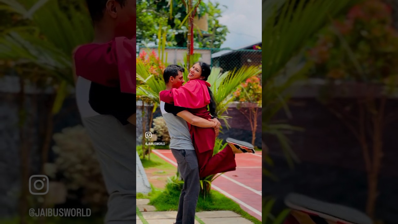 നീ ഇല്ലെങ്കിൽ ഇന്നൻ ജന്മം വേനൽ കന്നവായ് പോയ് പോയേനെ. ..❤️🥰/ @Jaibusworld