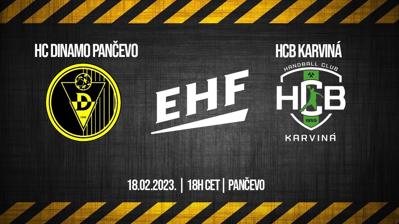 EHF Cup | HC Dinamo Pancevo - HCB Karvina