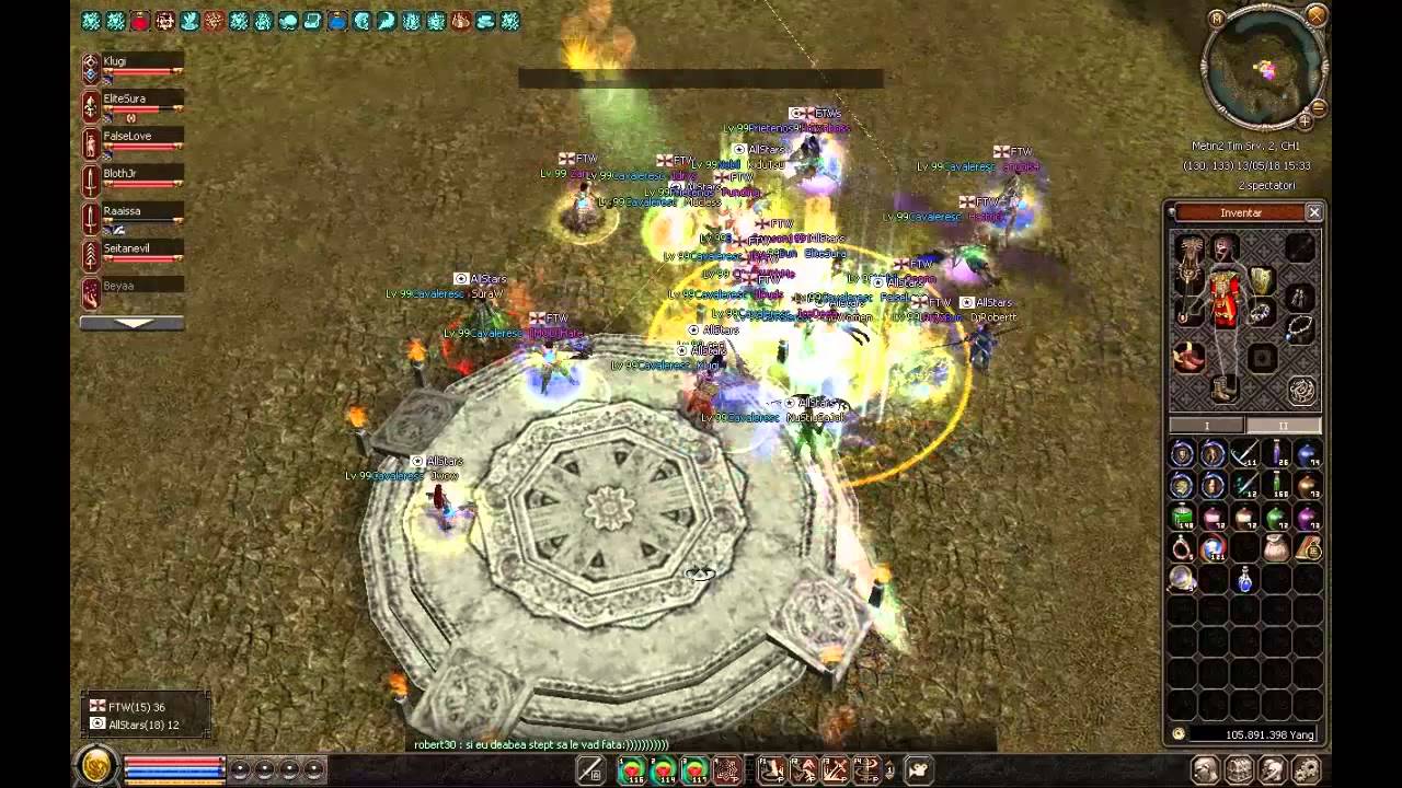 Metin2Tim AllStars vs FTW Finala Turneu Breslelor