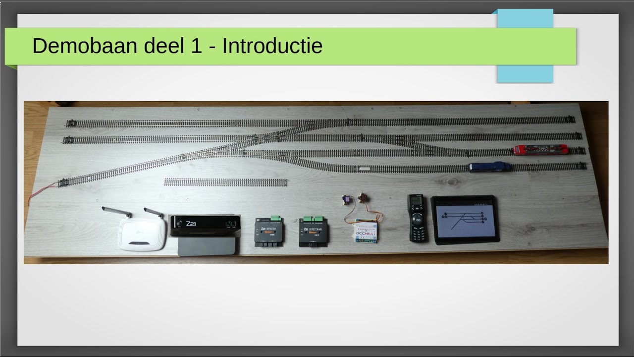 2-rail / DC / DCC Demobaan - Introductie