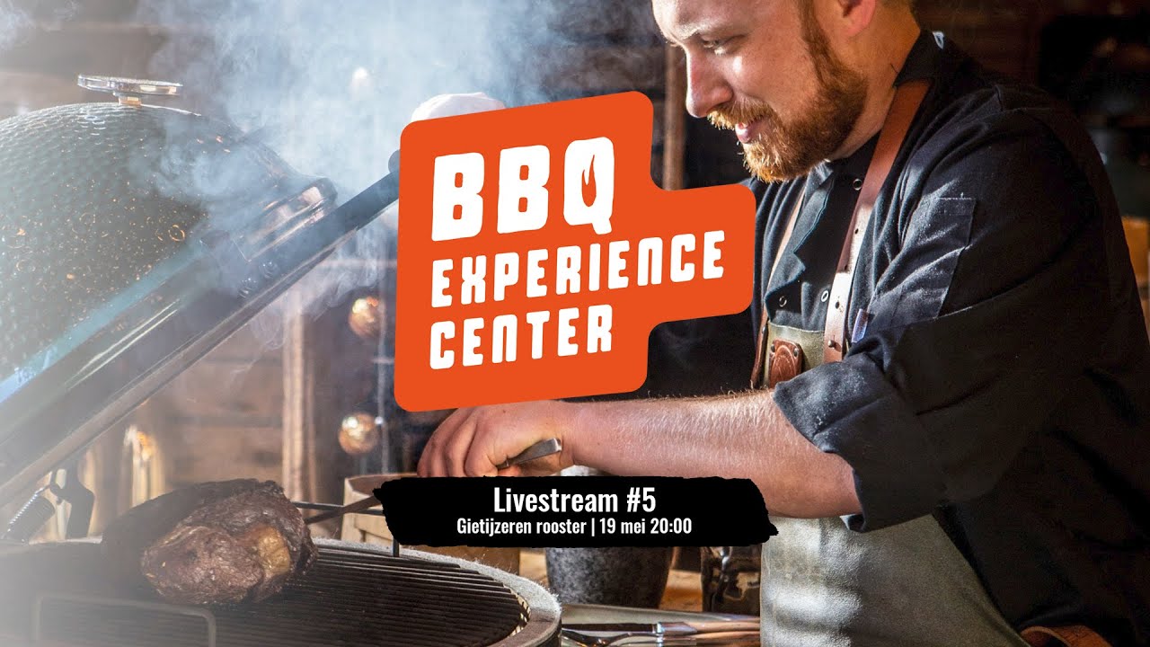 Livestream #5 | RVS vs gietijzeren rooster | Ribeye | Houtskool test | Flatbread | Kamado workshop