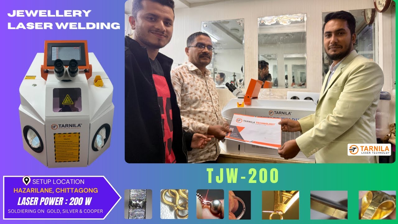 TARNILA TJW-200 Jewellery Laser Soldering Machine