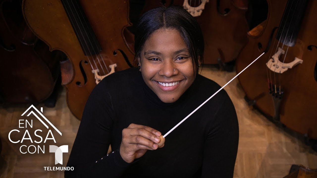 Glass Marcano, latina que triunfa como directora de orquesta | Telemundo