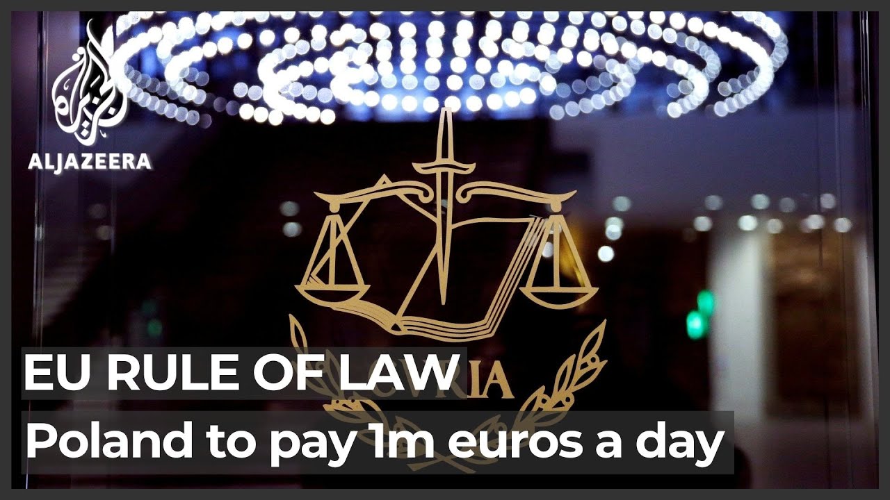 Top EU court fines Poland 1m euros a day over judicial reform