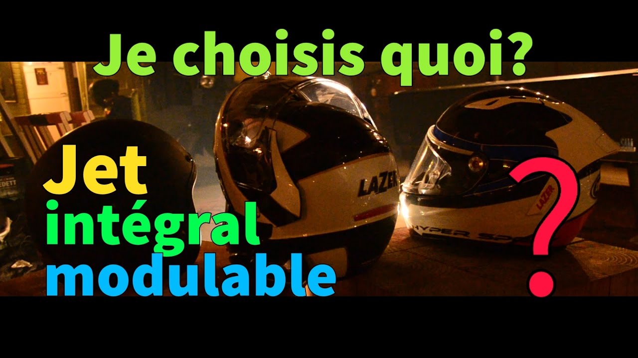 Intégral, Modulable en CARBONE ou Jet? - LAZER HELMETS