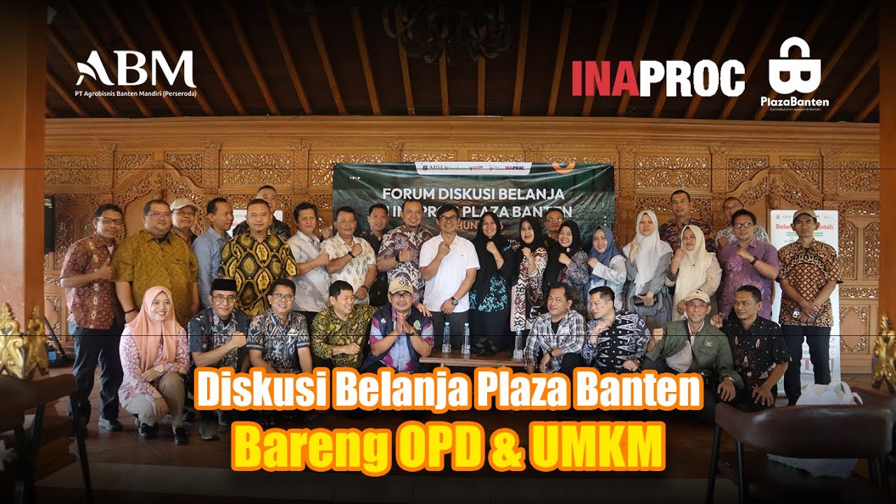 Forum Diskusi Belanja di INAPROC PLAZA BANTEN