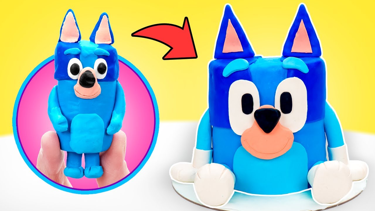 Niebieski tort jak Blue! 🐶🍰 Smaczna zabawa i magiczna piekarnia dla wszystkich!