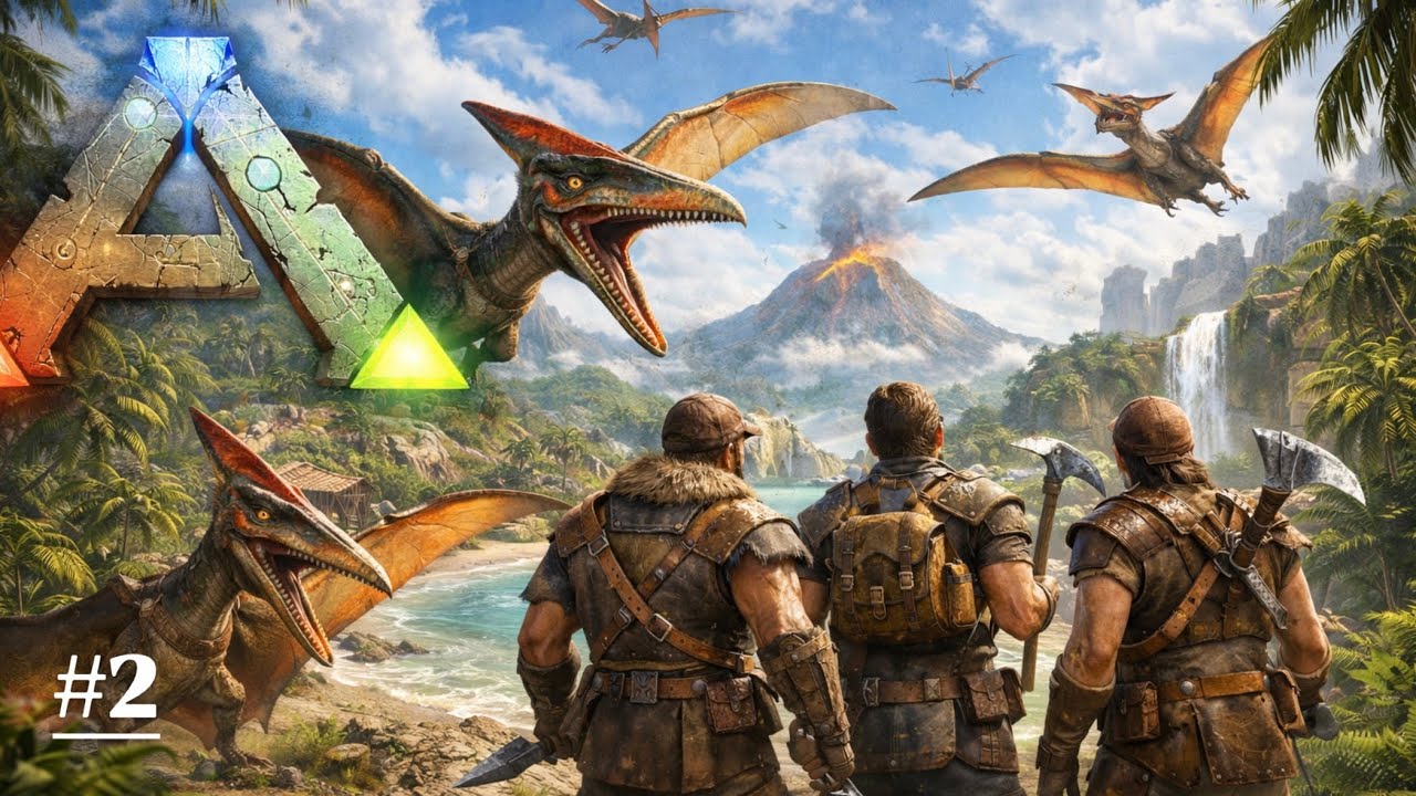 ON DOMPTE DES PTÉRANODONS ! #2 (Ark Survival Evolved)
